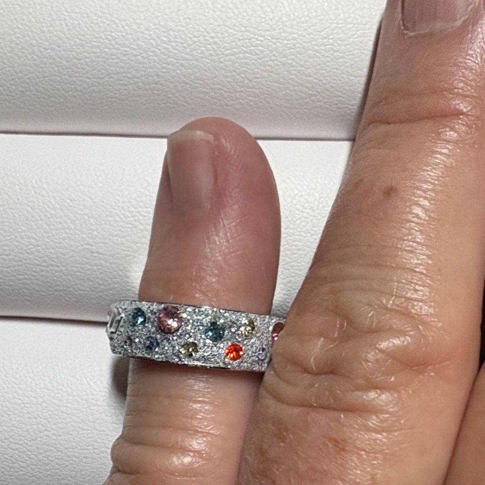 Elegant Multi-Color Gemstone Ring